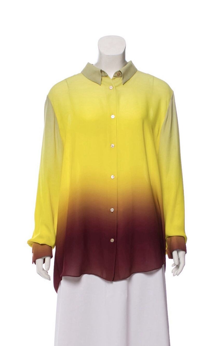 Acne Studios Patti Degrade Ombre Top